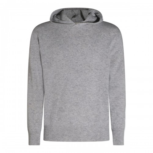 GREY WOOL KNITWEAR