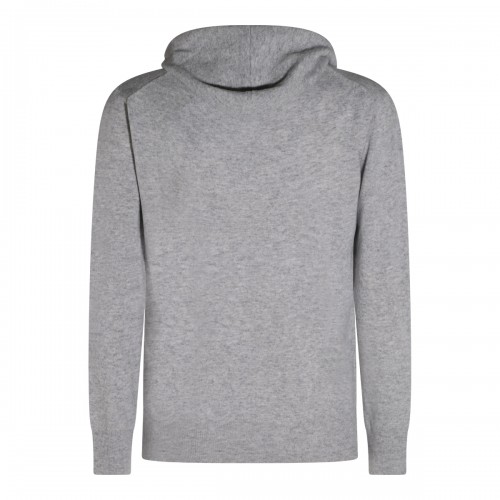 GREY WOOL KNITWEAR