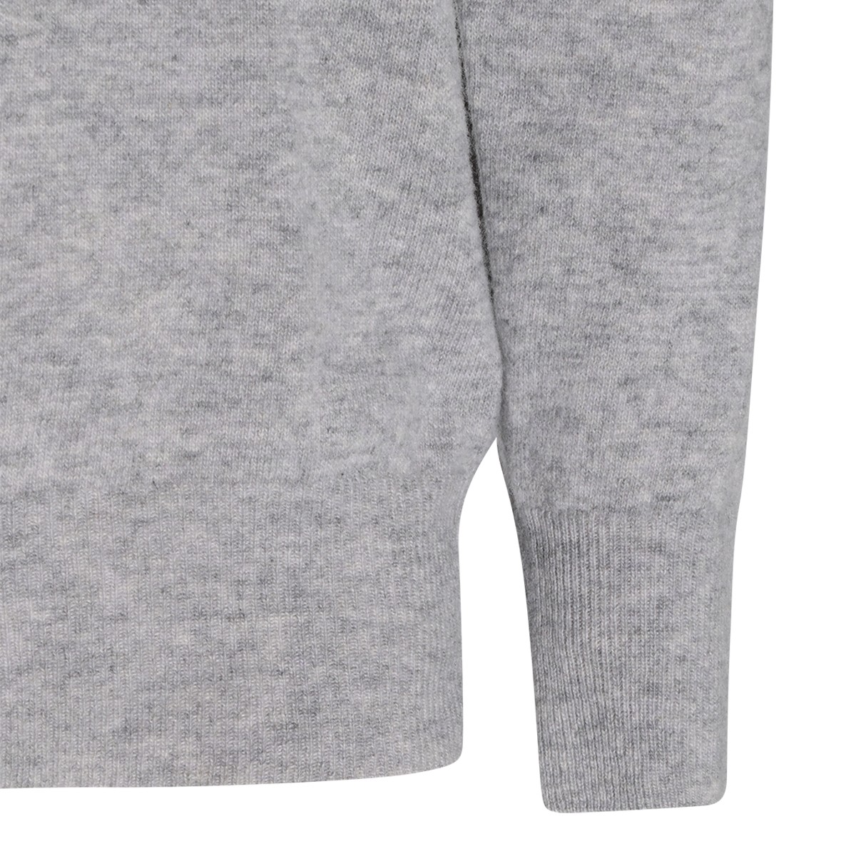 GREY WOOL KNITWEAR