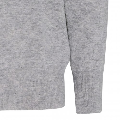 GREY WOOL KNITWEAR