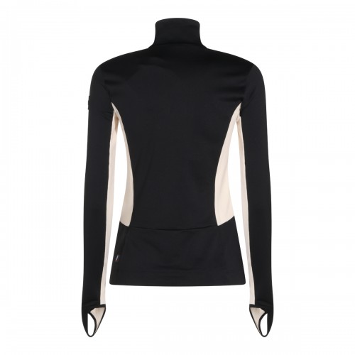 BLACK STRETCH TOP
