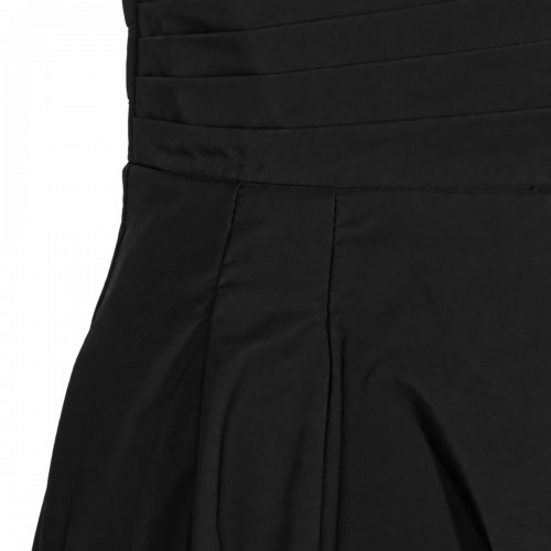 BLACK MIDI SKIRT