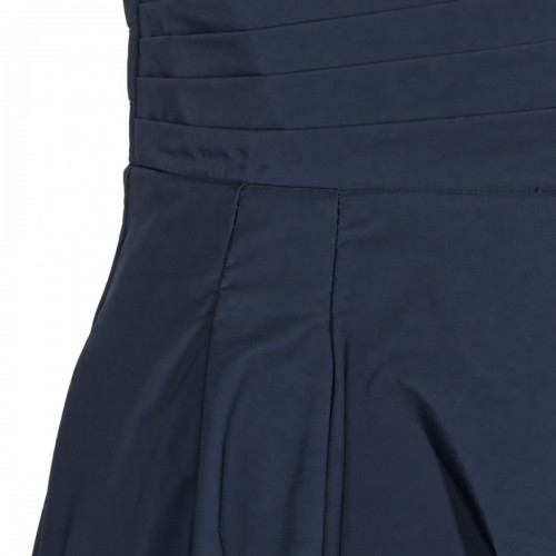 BLUE MIDI SKIRT