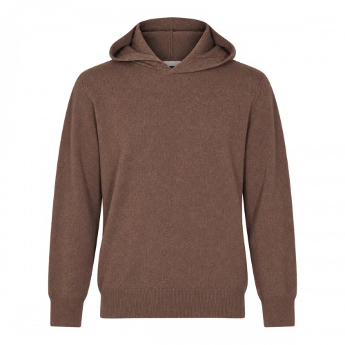BROWN WOOL KNITWEAR