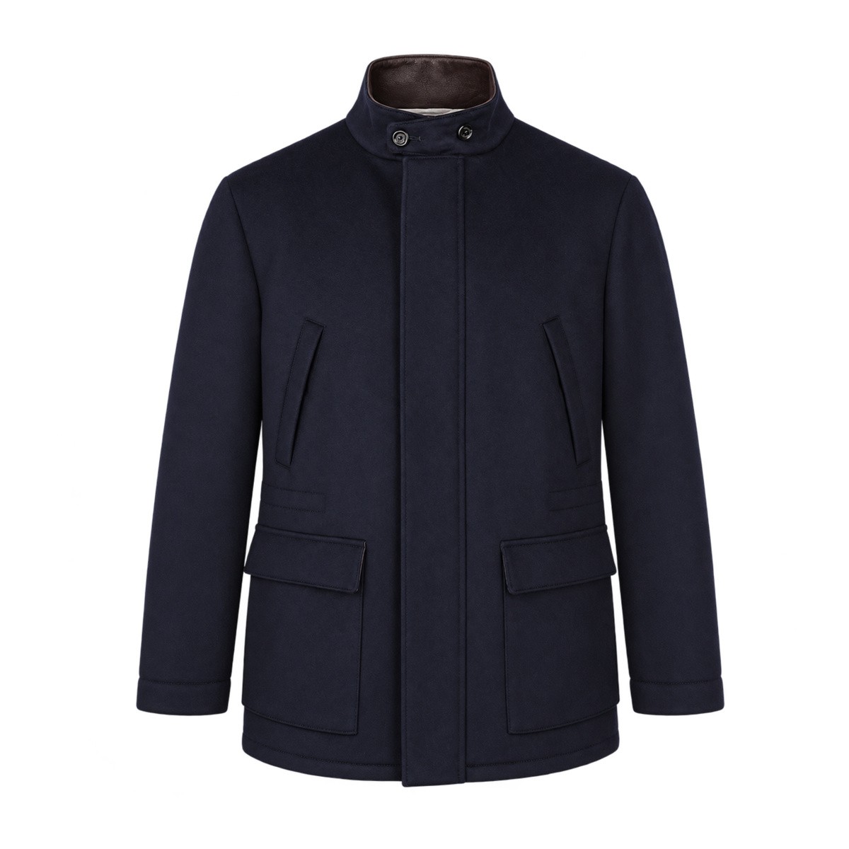 BLUE CASHMERE JACKET