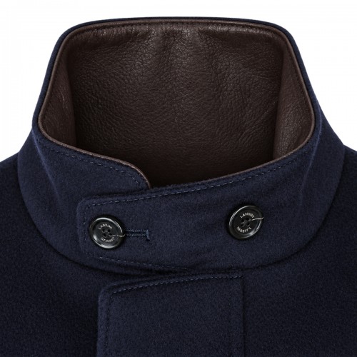 BLUE CASHMERE JACKET