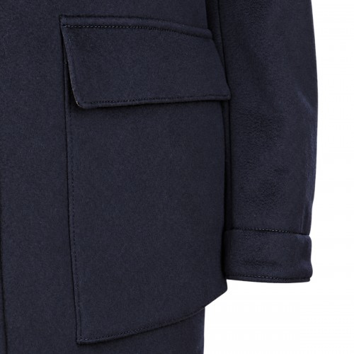 BLUE CASHMERE JACKET