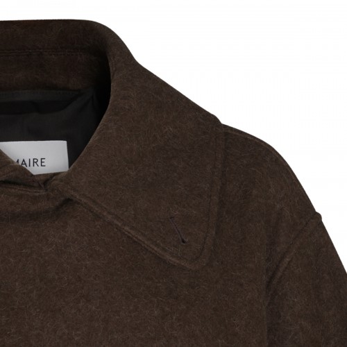 MUD COTTON SHORT WRAP COAT