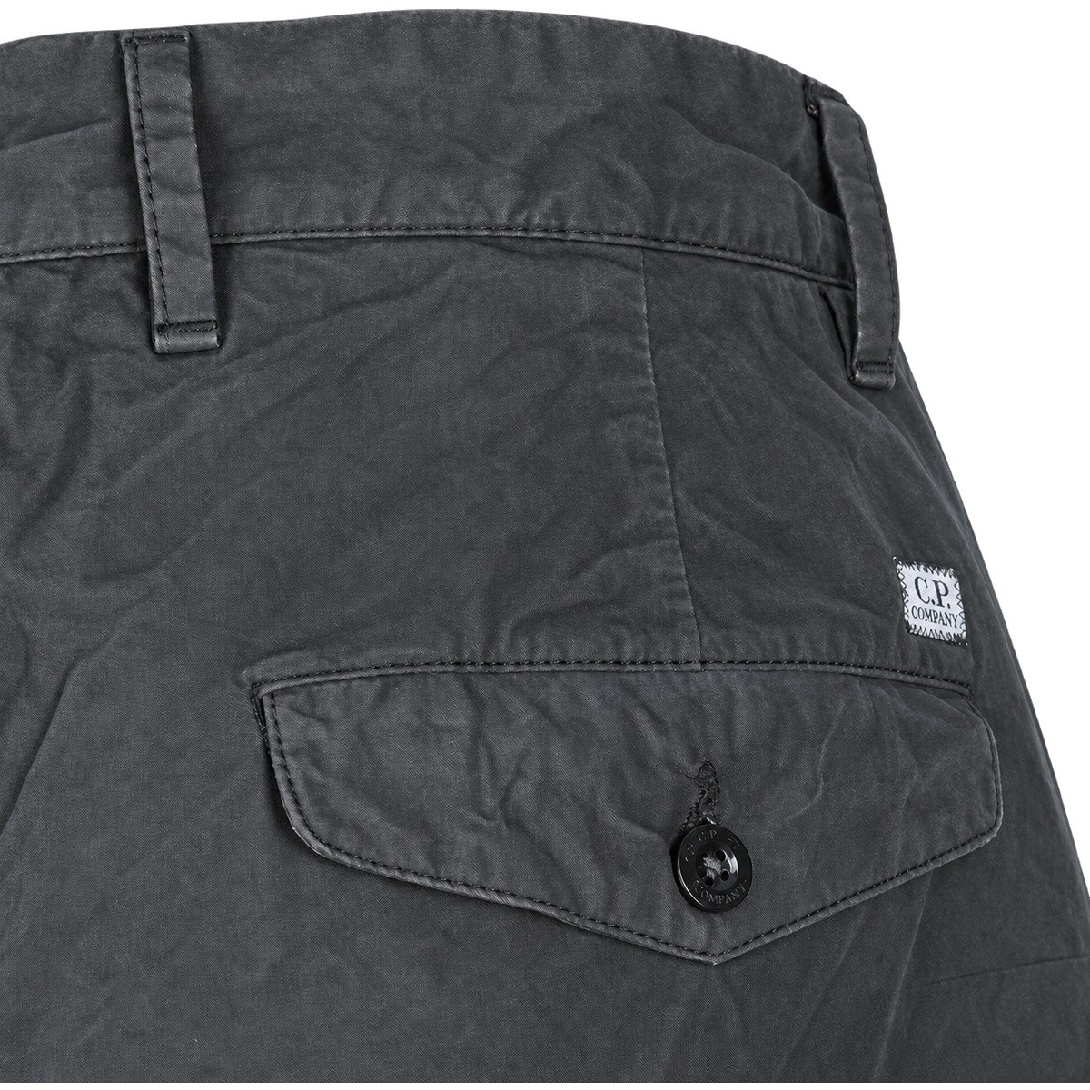 GREY MICRO-REPS COTTON BOXY PLEATS...
