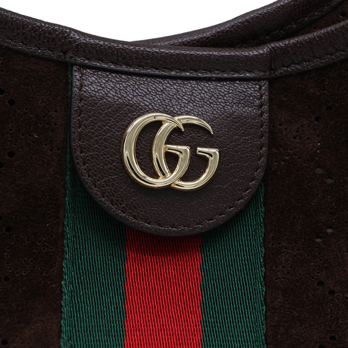 DARK BROWN GIGLIO SUEDE LARGE TOTE BAG