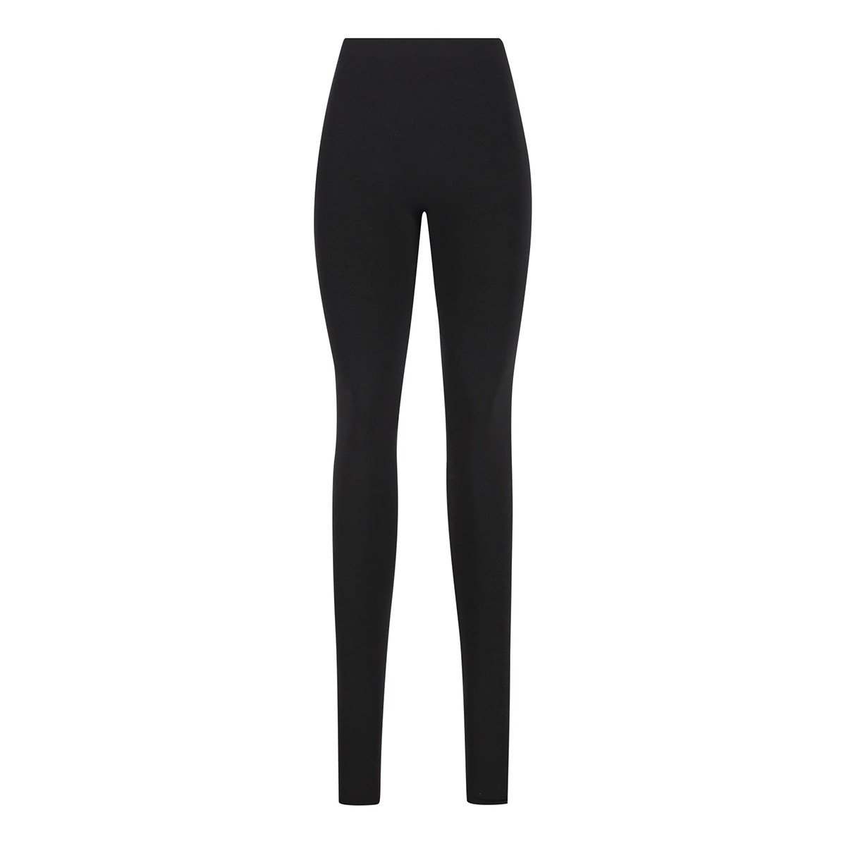 BLACK STRETCH NYLON LEGGINGS