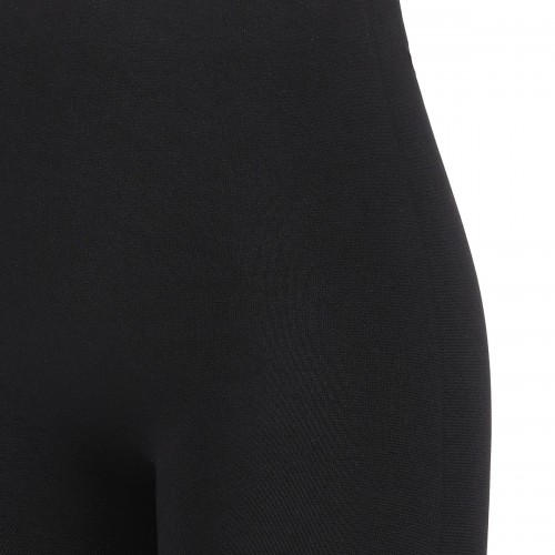 BLACK STRETCH NYLON LEGGINGS