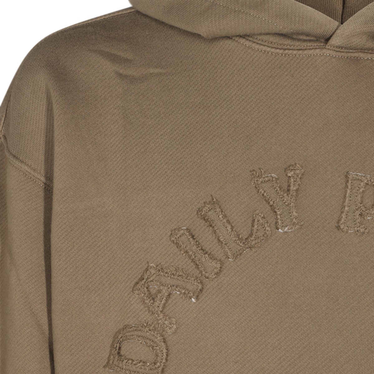 ARMY GREEN ORBIT COTTON HOODIE